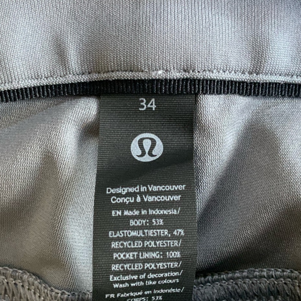 Lululemon Athletica Charcoal Gray Pants - Picture 6 of 7